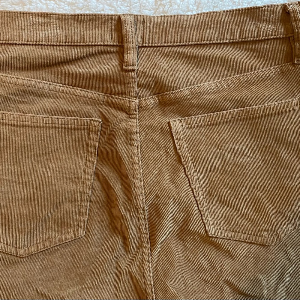 J Crew Women’s Camel Corduroy Straight Pants Size 29 - Picture 2 of 5